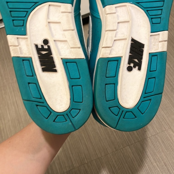 Nike Supreme x Air Force 2 Low Teal sneakers in teal green color Size 10.5 - Picture 10 of 12
